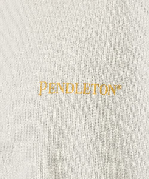 ABAHOUSE / アバハウス スウェット | 【PENDLETON/ペンドルトン】Back Print Sweat / cre | 詳細24