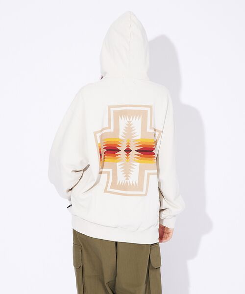 ABAHOUSE / アバハウス パーカー | 【PENDLETON/ペンドルトン】Back Print food / loos | 詳細15