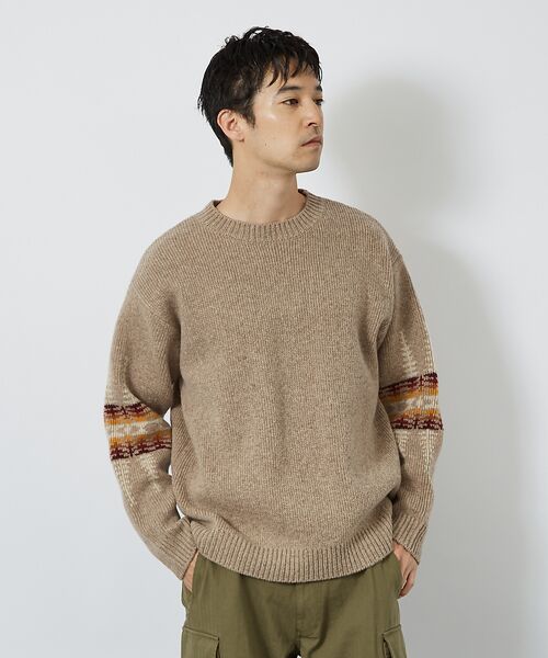 ABAHOUSE / アバハウス ニット・セーター | 【PENDLETON/ペンドルトン】Shetland Wool Crewneck | 詳細11