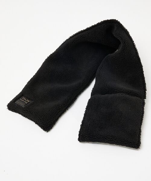 ABAHOUSE / アバハウス マフラー・ショール・スヌード・ストール | 【WEB限定】TAION/タイオン リバーシブル ダウンマフラー-ソフトシェルR | 詳細28