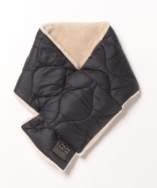 ABAHOUSE / アバハウス マフラー・ショール・スヌード・ストール | 【WEB限定】TAION/タイオン リバーシブル ダウンマフラー-ソフトシェルR | 詳細30