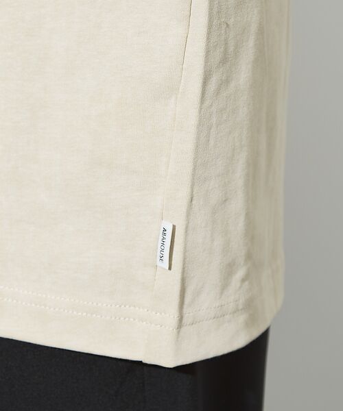 ABAHOUSE / アバハウス Tシャツ | 【ヴィンテージ風】ピグメントプリント　刺繍Tシャツ | 詳細7