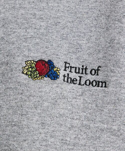 ABAHOUSE / アバハウス スウェット | 【FRUIT OF THE LOOM/フルーツオブザルーム】クラッシックロゴ刺繍 | 詳細13