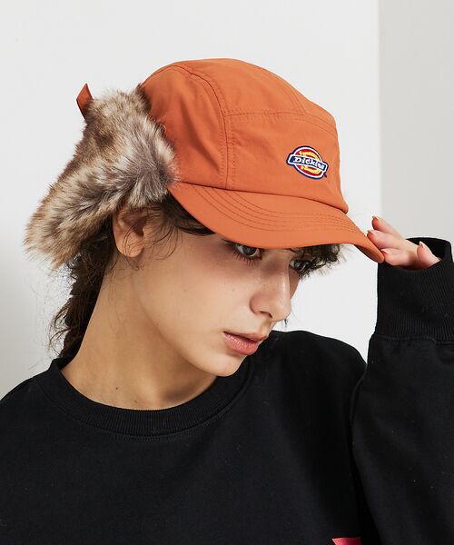 ABAHOUSE / アバハウス ハット | 【DICKIES/ディッキーズ】EX FUR EARMUFF JET CAP/耳 | 詳細4