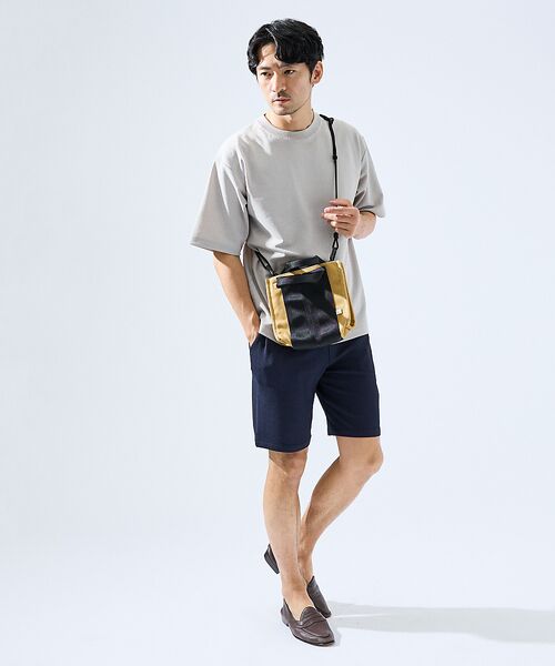 ABAHOUSE / アバハウス ショート・ハーフ・半端丈パンツ | 【セットアップ対応】フクレジャガード リラックス ショートパンツ | 詳細6