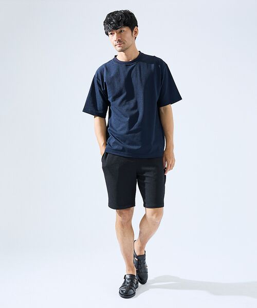 ABAHOUSE / アバハウス ショート・ハーフ・半端丈パンツ | 【セットアップ対応】フクレジャガード リラックス ショートパンツ | 詳細16