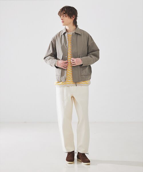 ABAHOUSE / アバハウス ブルゾン | 【撥水】パウダーピーチ ウェザーブルゾン/ A-2型 | 詳細6