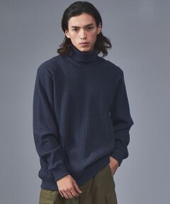 ABAHOUSE / アバハウス Tシャツ | 【JEMORGAN/ジェーイーモーガン】ビックワッフル タートルネック カットソ