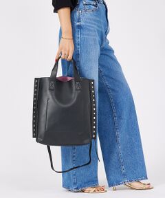 【cheek /チーク】rivet 2way tote/リベット2way トート