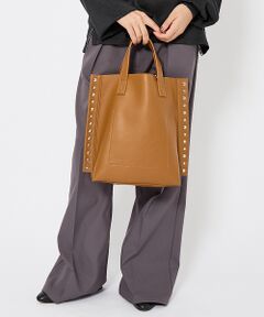 ABAHOUSE / アバハウス トートバッグ | 【cheek /チーク】rivet 2way tote/リベット2way トート