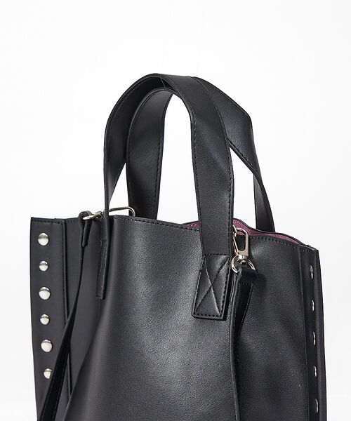 ABAHOUSE / アバハウス トートバッグ | 【cheek /チーク】rivet 2way tote/リベット2way トート | 詳細7