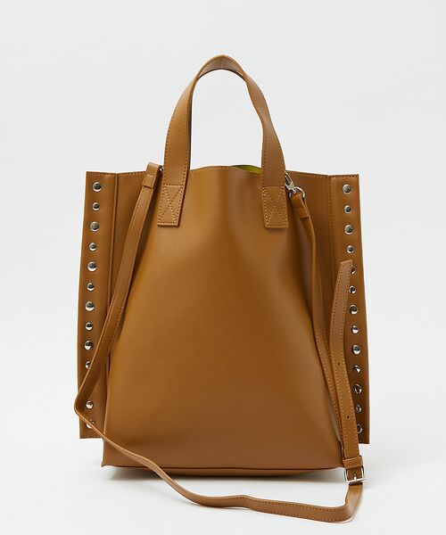 ABAHOUSE / アバハウス トートバッグ | 【cheek /チーク】rivet 2way tote/リベット2way トート | 詳細25