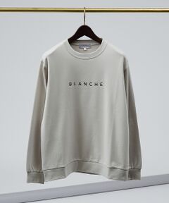 【BLANCHE】ベアポンチ ロゴ 長袖Tシャツ