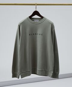 【BLANCHE】ベアポンチ ロゴ 長袖Tシャツ