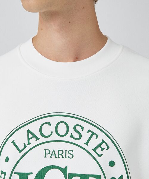 ABAHOUSE / アバハウス スウェット | 【LACOSTE / ラコステ】サークルグラフィック クルーネックスウェット | 詳細5