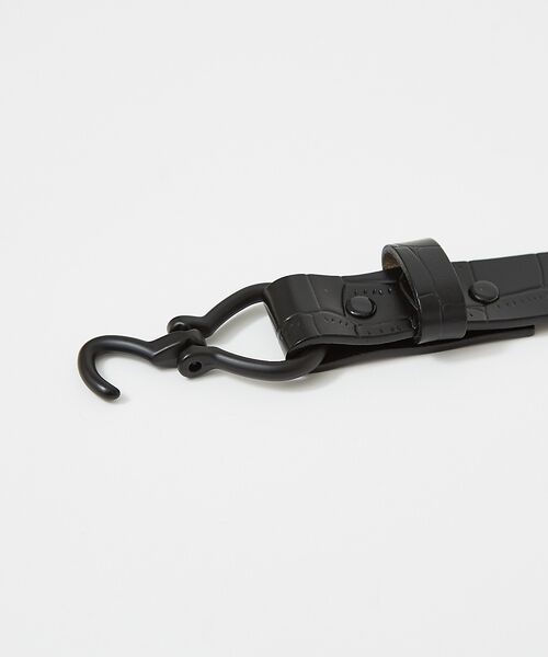 ABAHOUSE / アバハウス ベルト・サスペンダー | Leather Hook Belt /ピックベルト/ユニセックス【予約】 | 詳細15