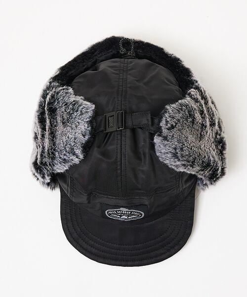 ABAHOUSE / アバハウス ハット | 【POLeR/ポーラー】FLIGHT NYLON FUR/パイロットキャップ/フ | 詳細8