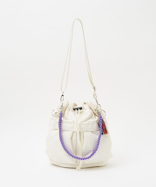 ABAHOUSE / アバハウス ショルダーバッグ | 【cheek/チーク】kinchaku code2WAY tote/巾着2WAY | 詳細18