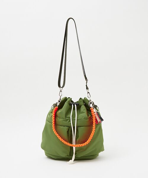 ABAHOUSE / アバハウス ショルダーバッグ | 【cheek/チーク】kinchaku code2WAY tote/巾着2WAY | 詳細20