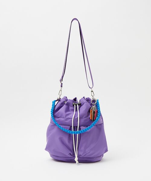 ABAHOUSE / アバハウス ショルダーバッグ | 【cheek/チーク】kinchaku code2WAY tote/巾着2WAY | 詳細24