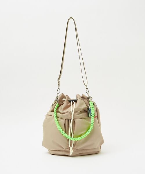 ABAHOUSE / アバハウス ショルダーバッグ | 【cheek/チーク】kinchaku code2WAY tote/巾着2WAY | 詳細26