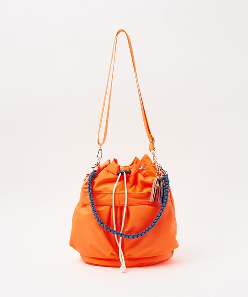 ABAHOUSE / アバハウス ショルダーバッグ | 【cheek/チーク】kinchaku code2WAY tote/巾着2WAY | 詳細28