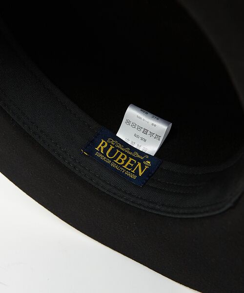 ABAHOUSE / アバハウス ハット | 【RUBEN/ルーベン】BOUTER FELT HAT/フェルトハット/RUS- | 詳細8