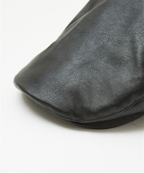 ABAHOUSE / アバハウス ハット | 【RUBEN/ルーベン】FAKE LEATHER HUNTINGフェイクレザー | 詳細10