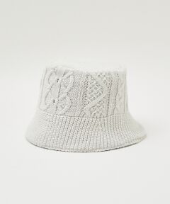 【RUBEN/ルーベン】REVERSIBLE KNIT BUKET HAT/リバ