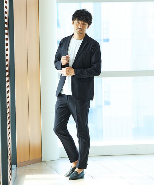 ABAHOUSE / アバハウス テーラードジャケット | 【上下2点セット】SOLOTEX マルチファンクション 2WAYストレッチ セッ | 詳細4