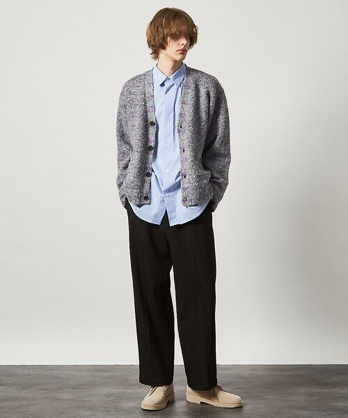 ABAHOUSE / アバハウス カーディガン・ボレロ | 【シャギー素材】ミックスループヤーン　カーディガン / メランジニット | 詳細15