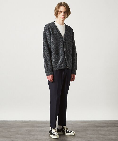 ABAHOUSE / アバハウス カーディガン・ボレロ | 【シャギー素材】ミックスループヤーン　カーディガン / メランジニット | 詳細25