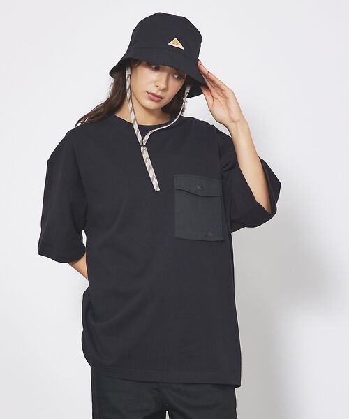 ABAHOUSE / アバハウス Tシャツ | 【KELTY/ケルティー】Urban Pocket T-shirt/USAコット | 詳細4