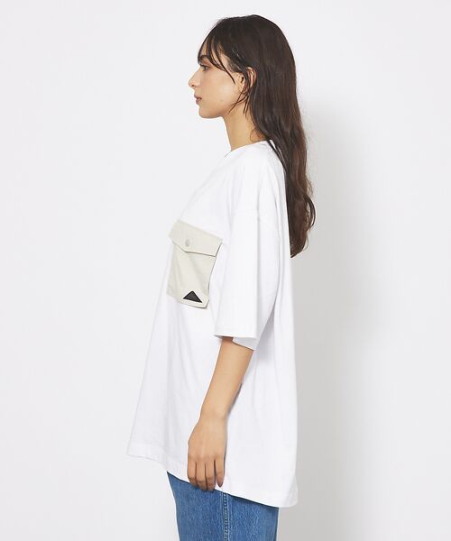 ABAHOUSE / アバハウス Tシャツ | 【KELTY/ケルティー】Urban Pocket T-shirt/USAコット | 詳細7