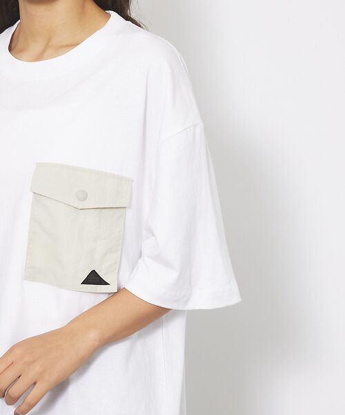 ABAHOUSE / アバハウス Tシャツ | 【KELTY/ケルティー】Urban Pocket T-shirt/USAコット | 詳細10