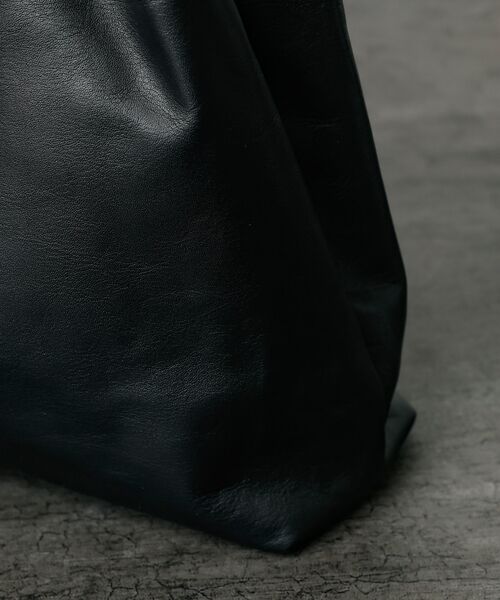 ABAHOUSE / アバハウス ショルダーバッグ | 【YArKA/ヤーカ】real leather 2way handl tote/ | 詳細8