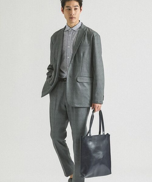 ABAHOUSE / アバハウス シャツ・ブラウス | 【ON/OFF兼用】トリコット ストライプ 長袖シャツ | 詳細30