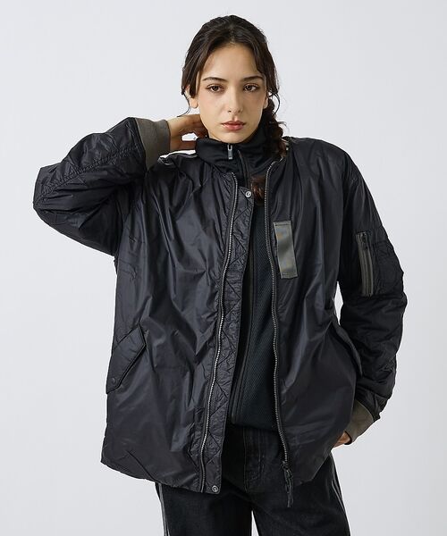 ABAHOUSE / アバハウス ダウンジャケット・ベスト | 【TAION/タイオン】JAPAN SPECIAL RIVERSIBLE MA-（ブラック系その他1）