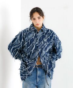 ABAHOUSE / アバハウス シャツ・ブラウス | 【Revo.レボ】グランジフリンジシャツ/ユニセックス/TH-3883