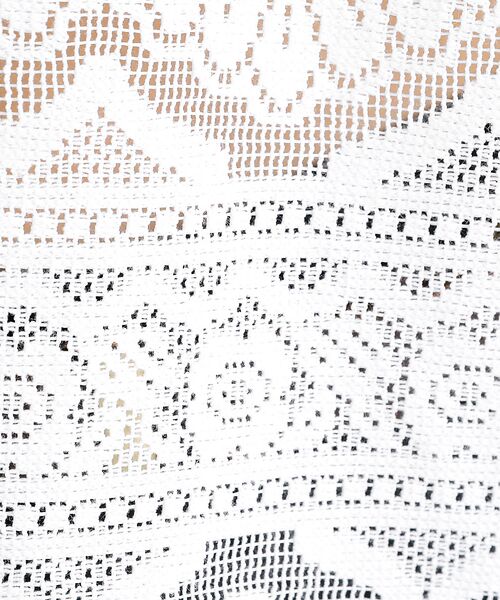 ABAHOUSE / アバハウス シャツ・ブラウス | 【Revo.レボ】透かし編みニットオープンカラー半端袖シャツ | 詳細4