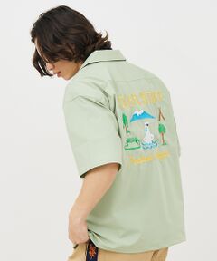 ABAHOUSE / アバハウス シャツ・ブラウス | 【POLeR/ポーラー】TOURIST SHIRT/スーベニア/ボーリング/6分