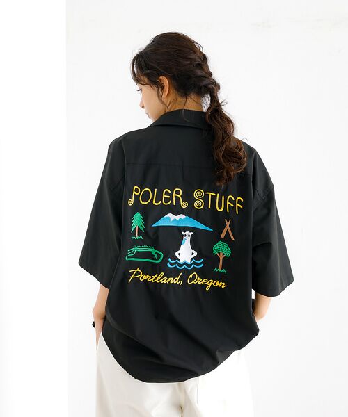 ABAHOUSE / アバハウス シャツ・ブラウス | 【POLeR/ポーラー】TOURIST SHIRT/スーベニア/ボーリング/6分 | 詳細2