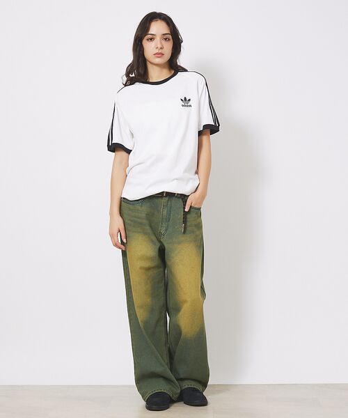 ABAHOUSE / アバハウス Tシャツ | 【adidas originals/アディダスオリジナルス】3-STRIPES | 詳細1