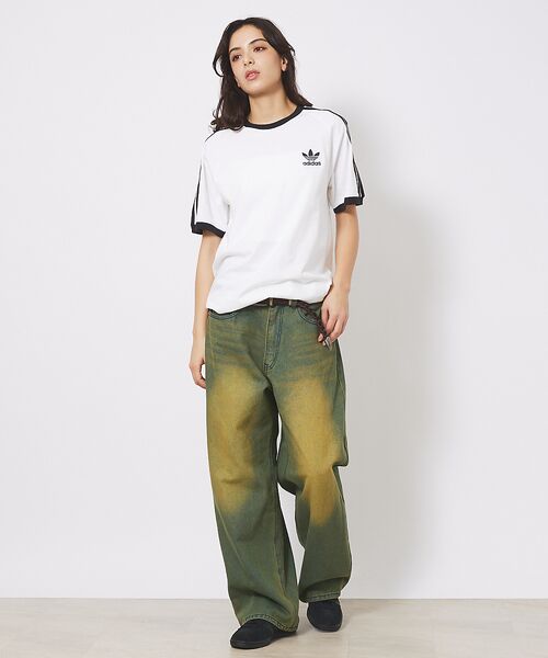 ABAHOUSE / アバハウス Tシャツ | 【adidas originals/アディダスオリジナルス】3-STRIPES | 詳細2