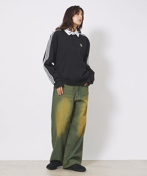 ABAHOUSE / アバハウス Tシャツ | 【adidas originals/アディダスオリジナルス】Rugby polo | 詳細3