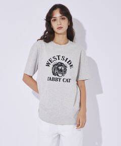 【MIXTA/ミクスタ 】CREW NECK TABBY CAT Tシャツ【予約