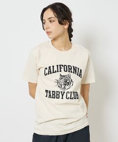 ABAHOUSE / アバハウス Tシャツ | 【MIXTA/ミクスタ 】CREW NECK TABBY CAT Tシャツ