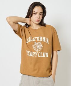 ABAHOUSE / アバハウス Tシャツ | 【MIXTA/ミクスタ 】CREW NECK TABBY CAT Tシャツ