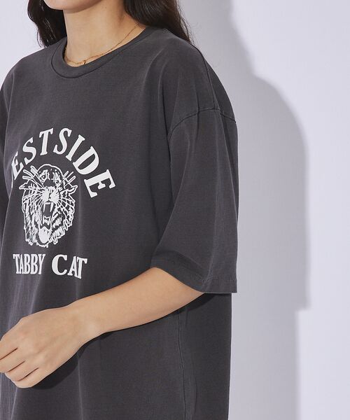 ABAHOUSE / アバハウス Tシャツ | 【MIXTA/ミクスタ 】CREW NECK TABBY CAT Tシャツ【予約 | 詳細14