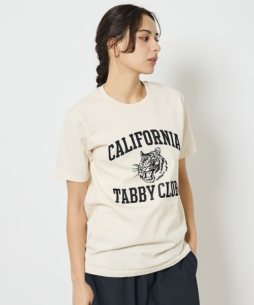 ABAHOUSE / アバハウス Tシャツ | 【MIXTA/ミクスタ 】CREW NECK TABBY CAT Tシャツ | 詳細11